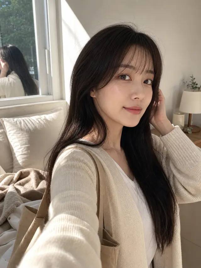 햇살 침실 데일리 스냅