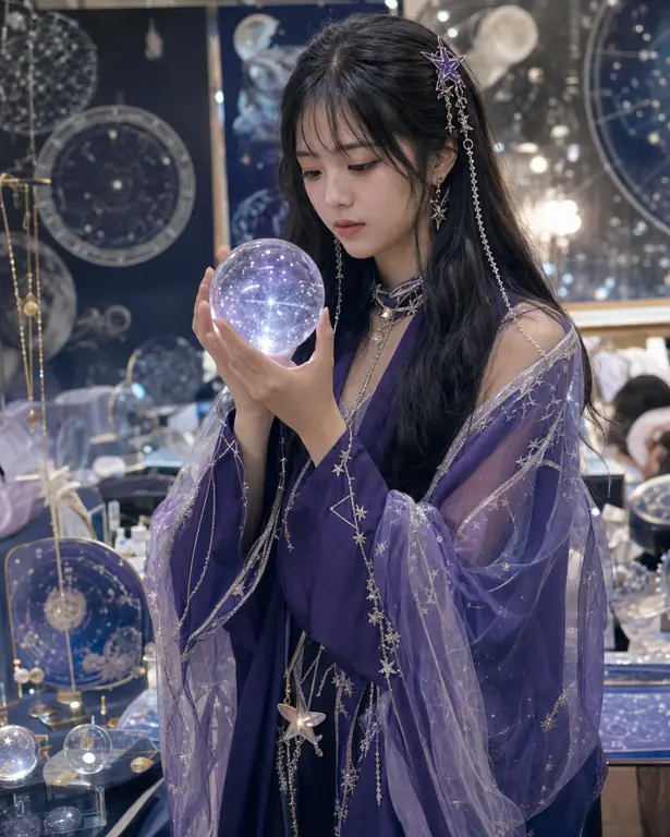 신비로운 별빛 점성술사