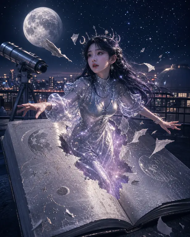 별빛 일기장 공주