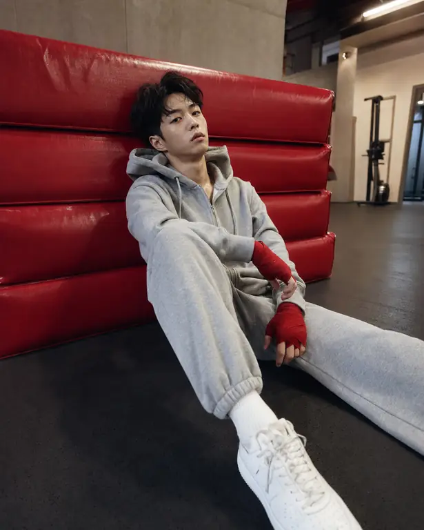 레드 매트 화보