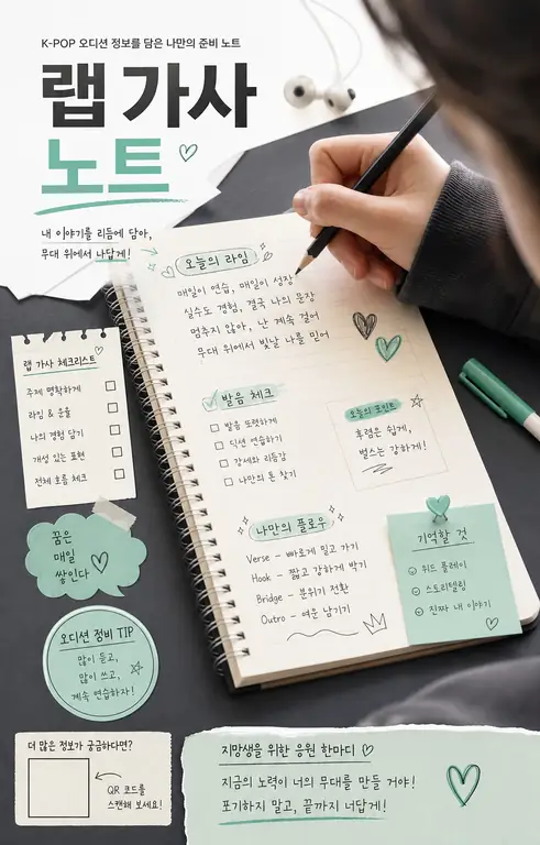랩 가사 노트