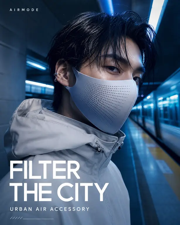 패션 마스크 포스터