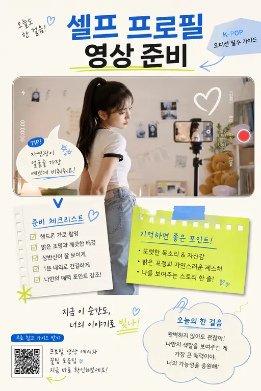 K-POP 오디션 셀프 영상