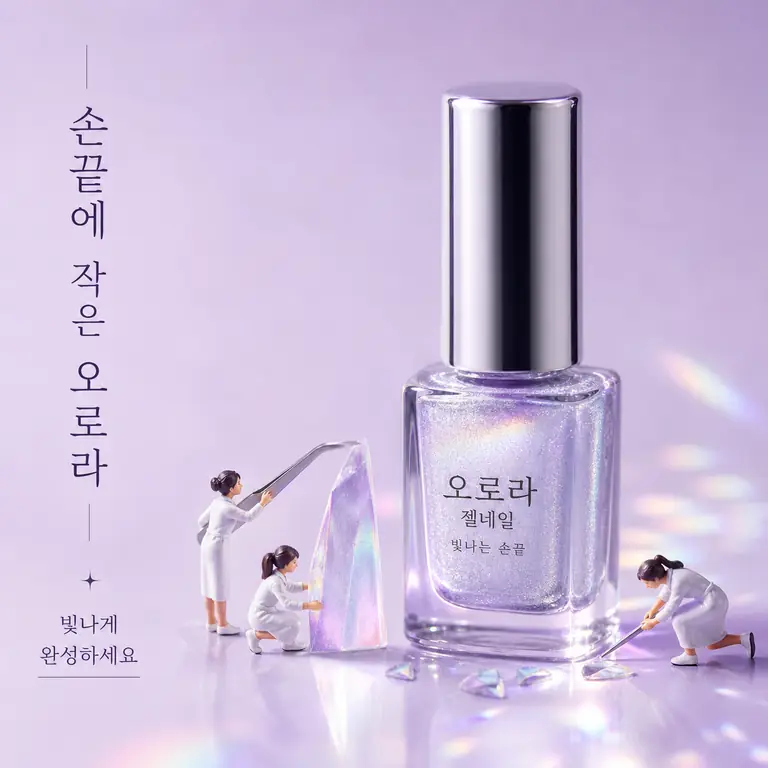 손끝의 오로라 젤네일
