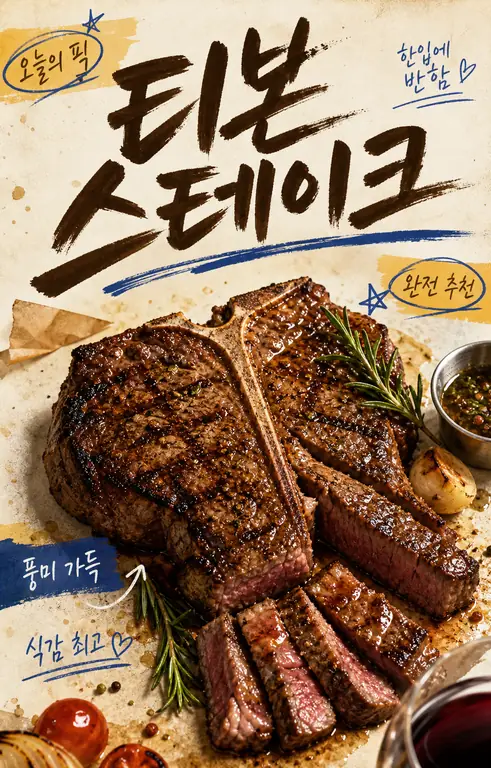 오늘의 픽 티본 스테이크