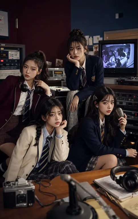 하이틴 방송반 클럽