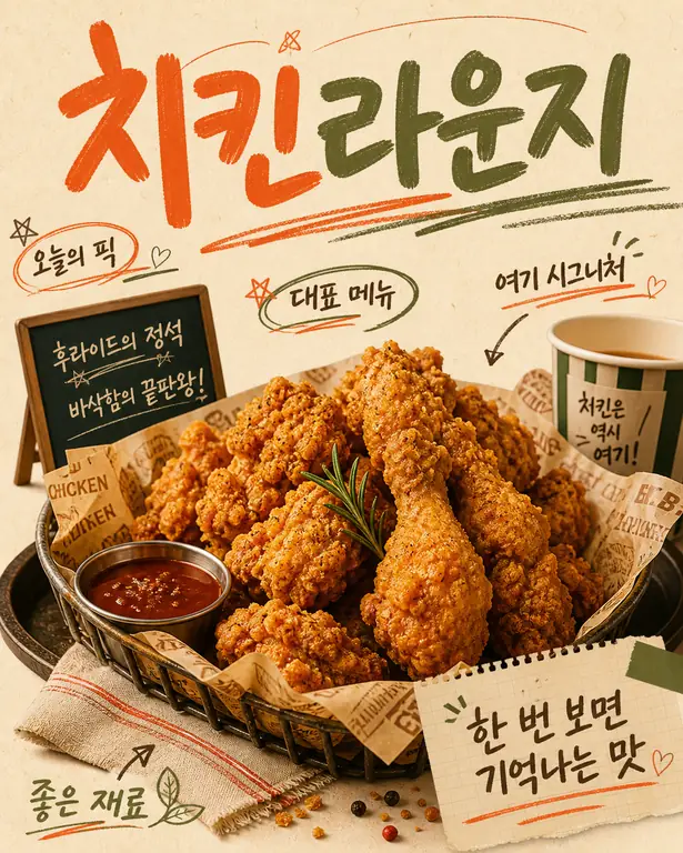 치킨라운지 포스터