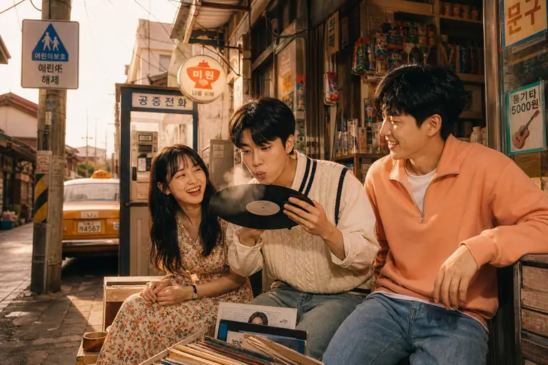 골목길 레코드 청춘