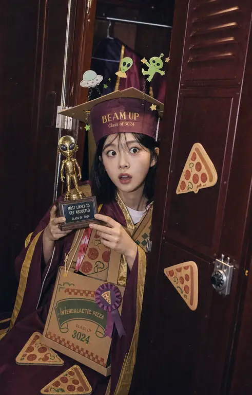 외계인 졸업사진