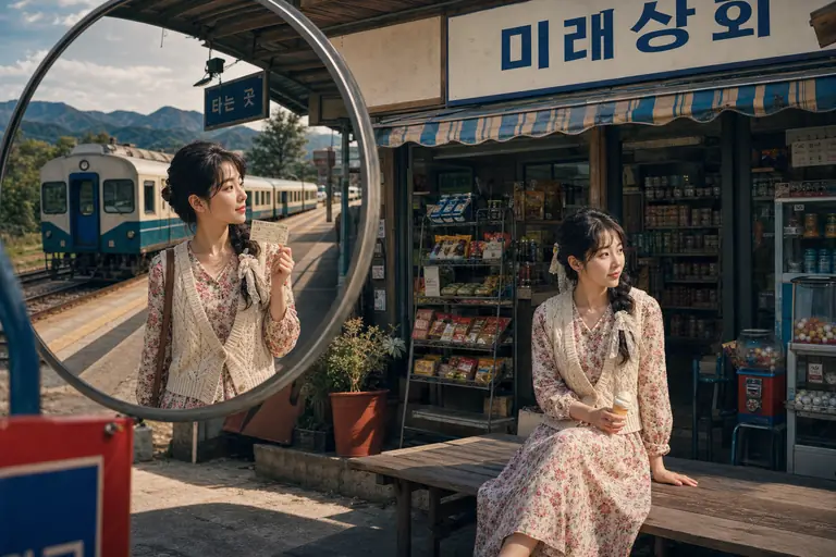 추억 속 기차역 상회