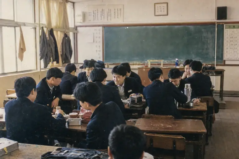 80년대 고교 점심시간