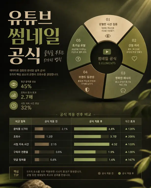 유튜브 썸네일 공식