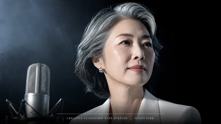 은발의 크리에이티브 리더