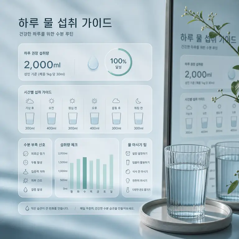 데일리 수분 가이드