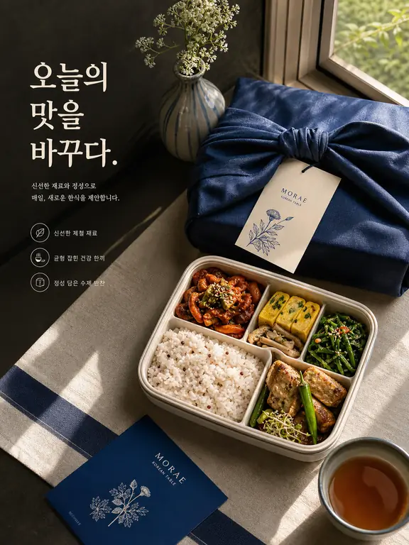 오늘의 한식 도시락