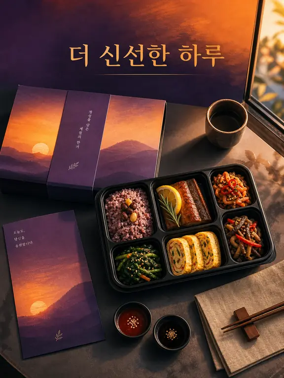 선셋 도시락