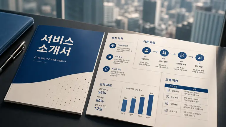 프리미엄 서비스 소개서