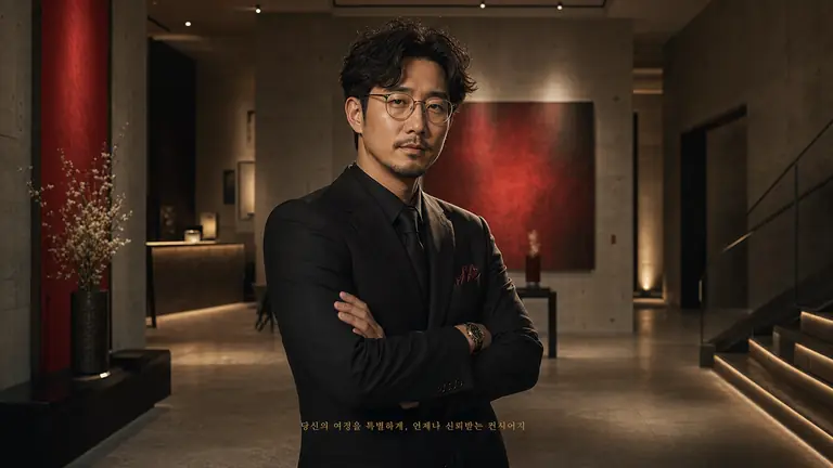 호텔 로비 럭셔리 컨시어지