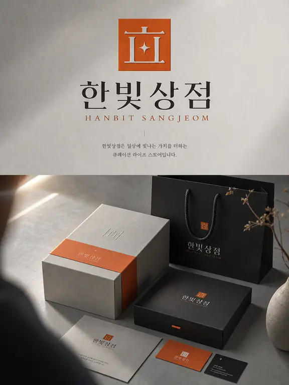 한빛상점 브랜드 패키지