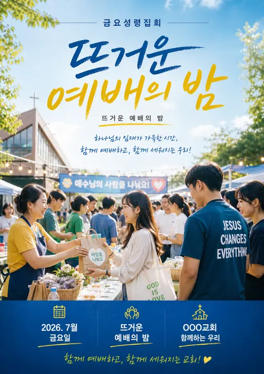 뜨거운 예배의 밤