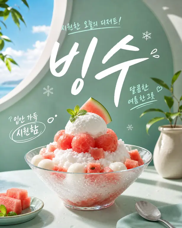 시원한 여름 빙수