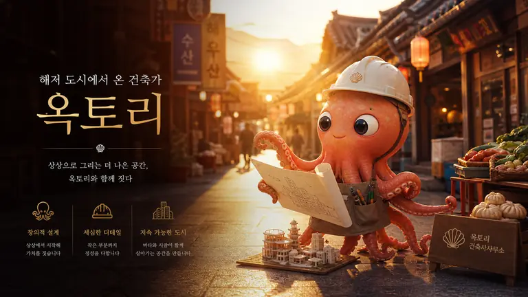 문어 건축가 옥토리