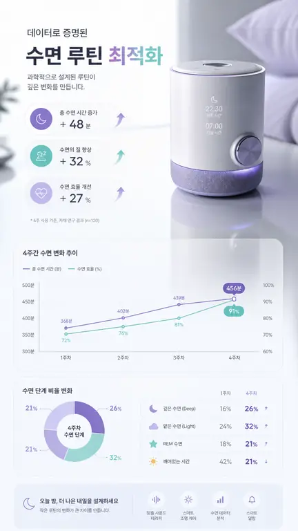 숙면 루틴 최적화