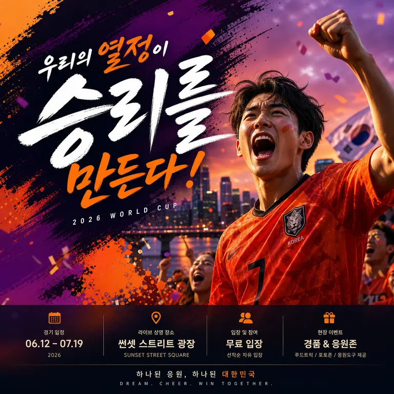 승리를 향한 함성