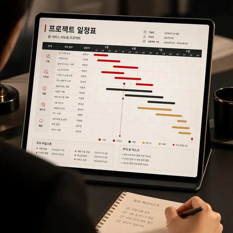 스마트 업무 계획