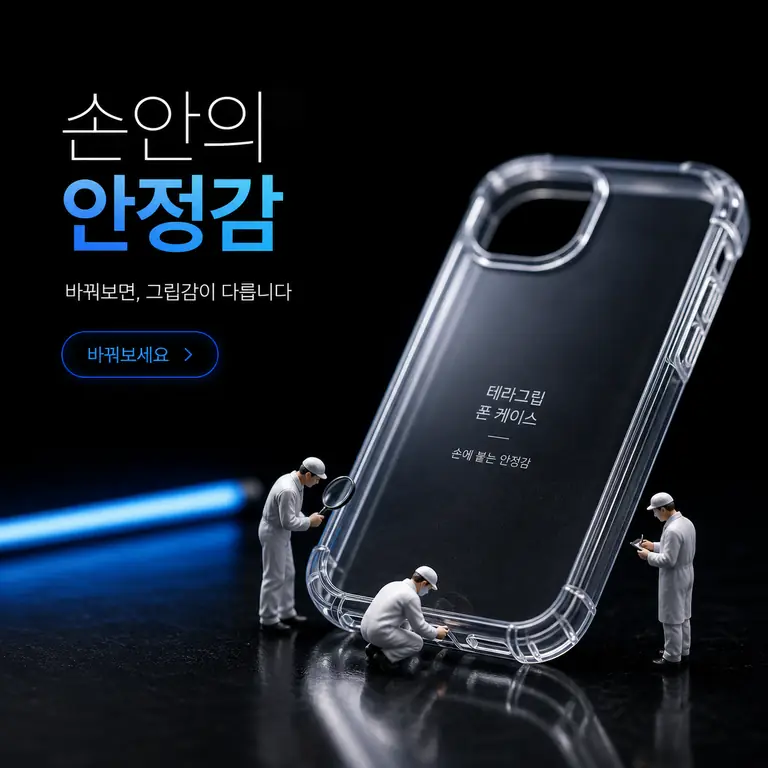 테라그립 케이스 정밀 검사