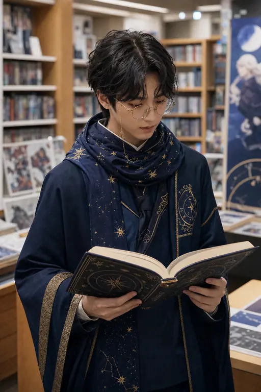 별빛 도서관의 마법사