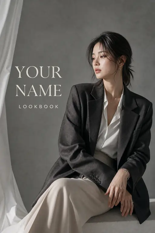 모던 룩북 화보