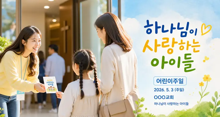어린이주일 초대