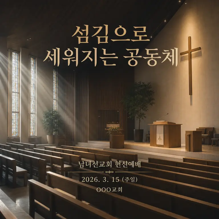고요한 예배당