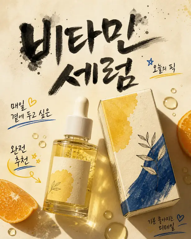 감각적인 비타민 세럼