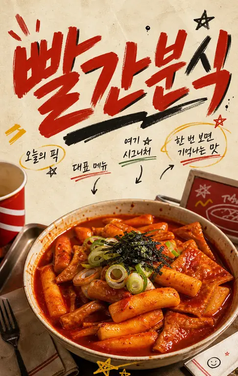 빨간분식 포스터