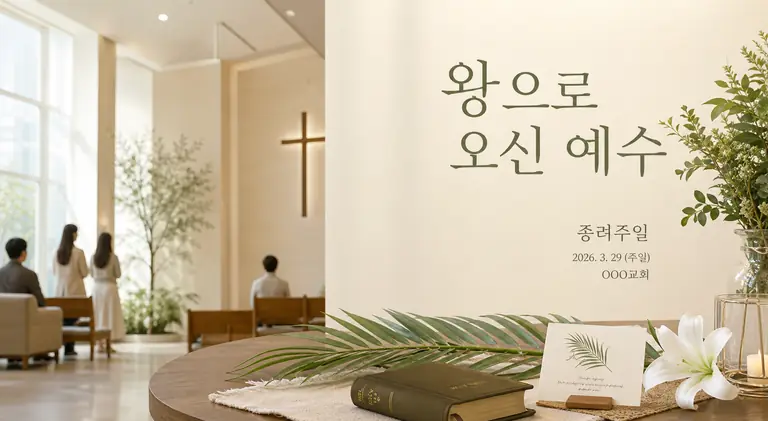 종려주일 예배