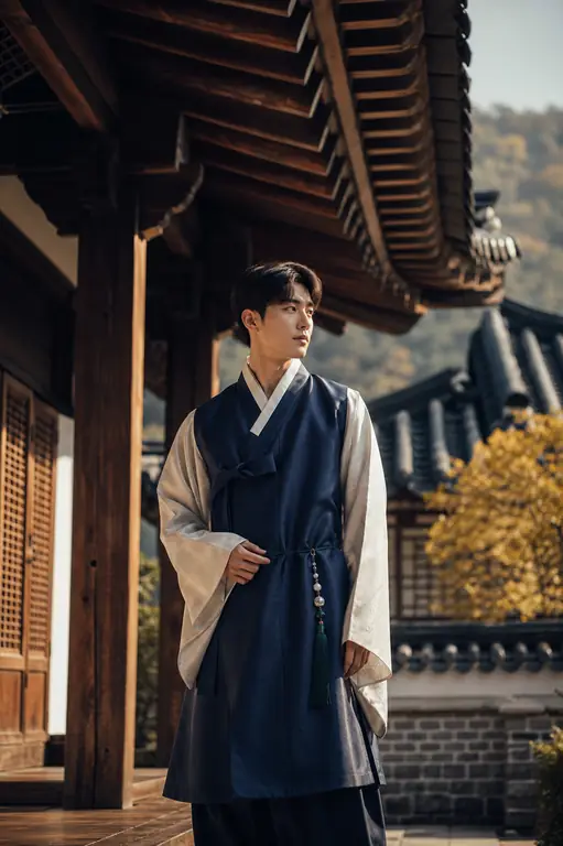한옥의 고요한 순간