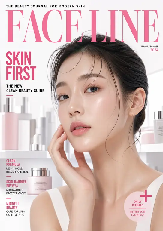 클린 뷰티 매거진 커버