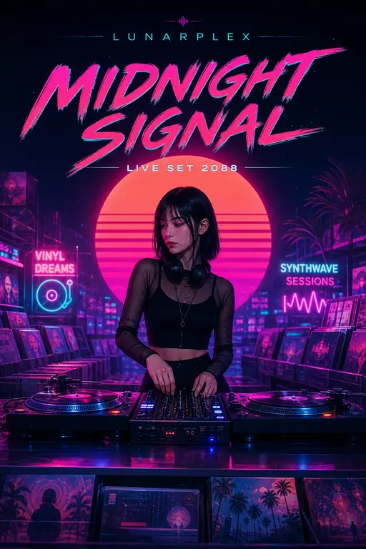 미드나잇 시그널 DJ 라이브