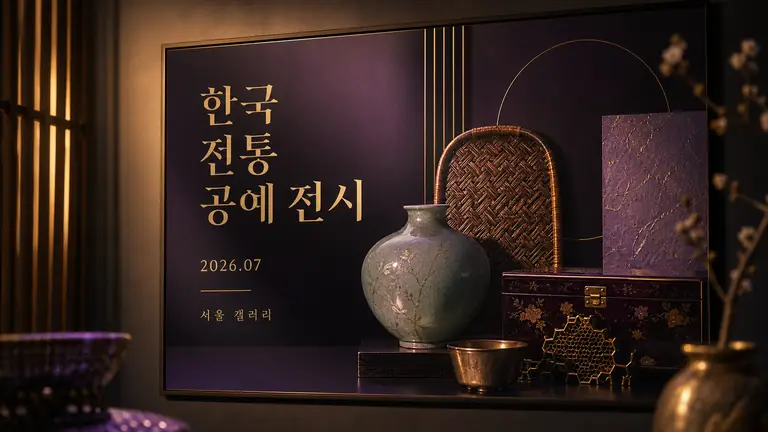로열 퍼플 공예전