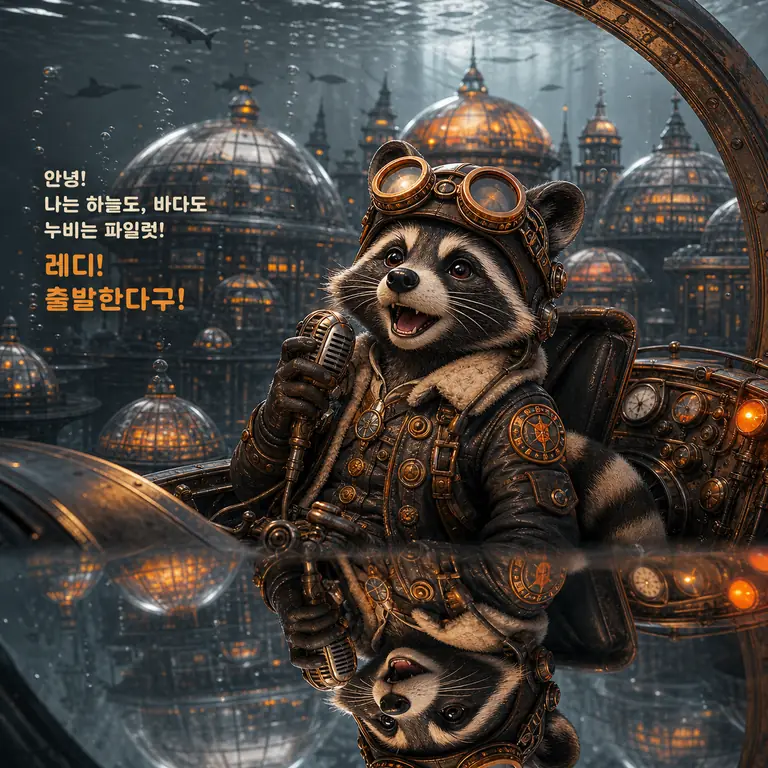 스팀펑크 해저 파일럿