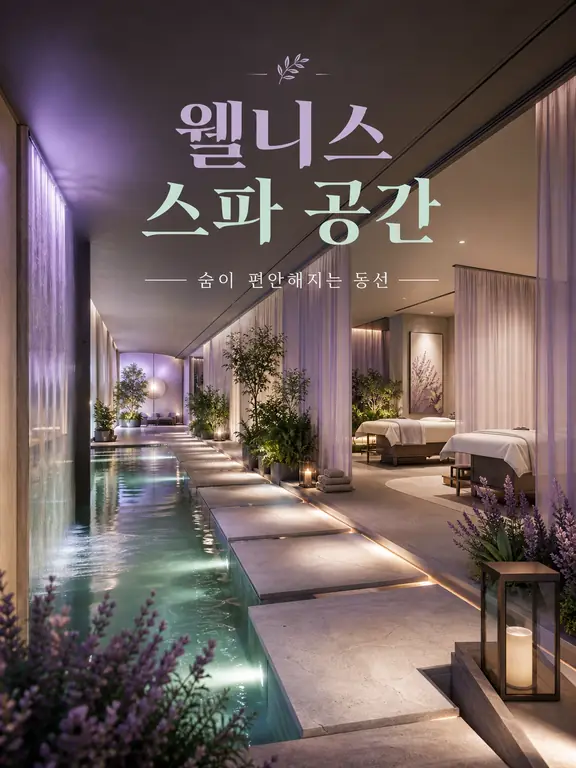 웰니스 스파 공간
