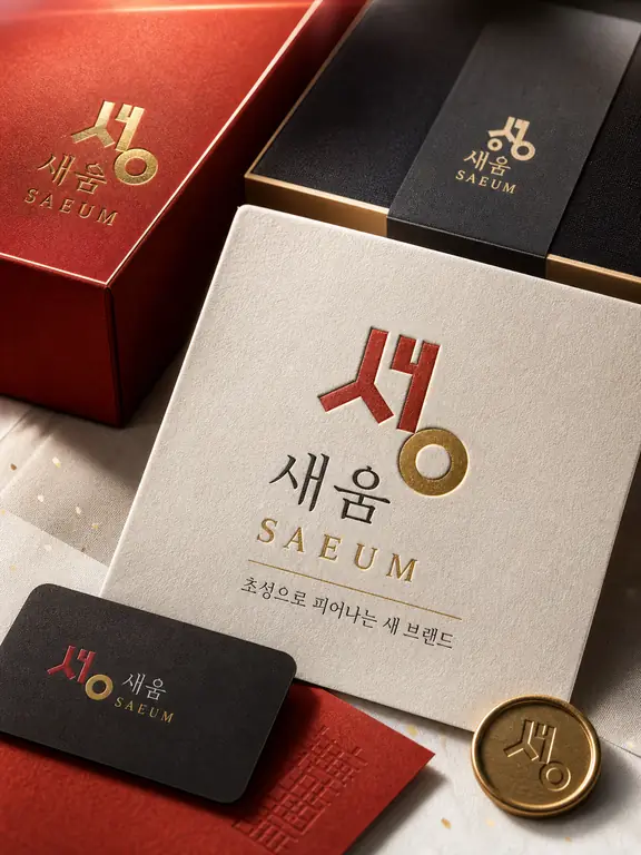 새움 브랜드 패키지