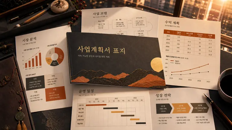 황금빛 사업 계획