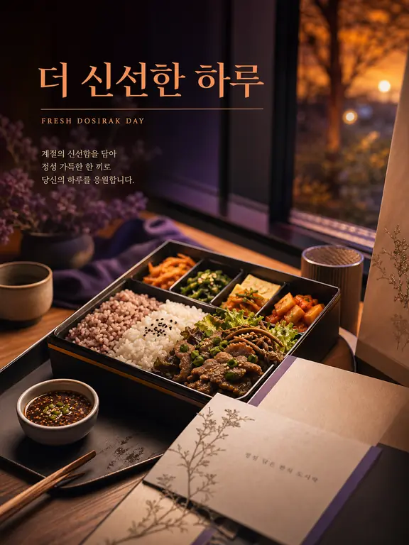 프리미엄 한식 도시락