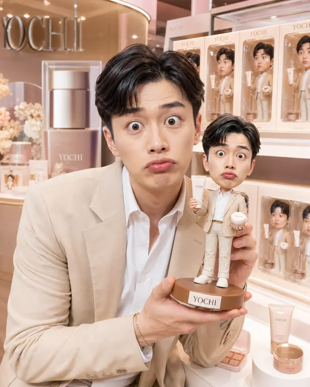 YOCHI 팝업스토어 유쾌한 모델
