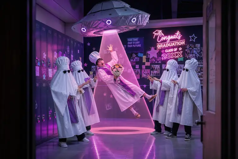 UFO 졸업사진