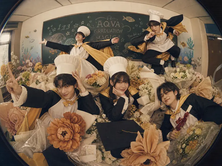 꽃다발 속 졸업 마법