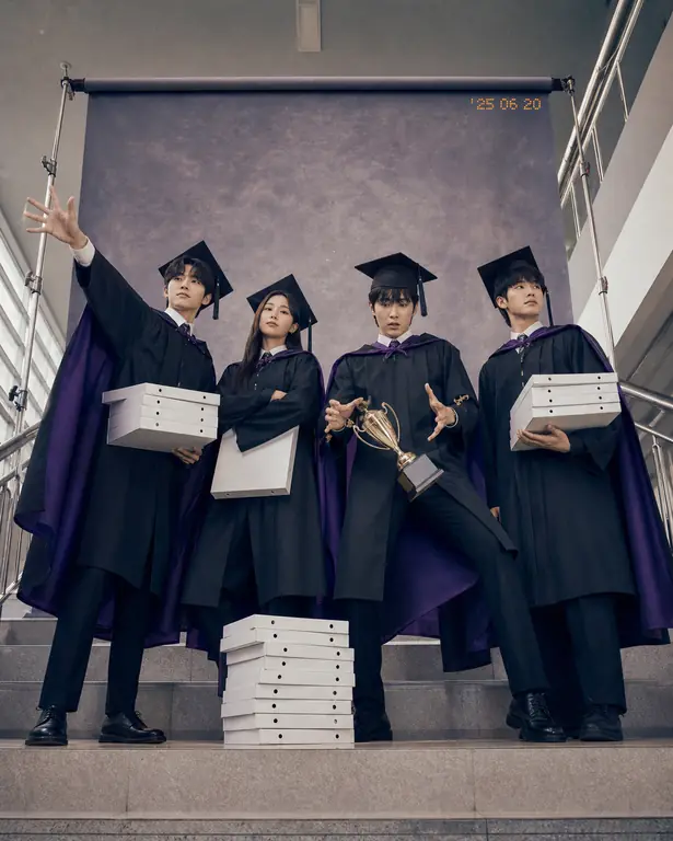 졸업식 코믹 포토